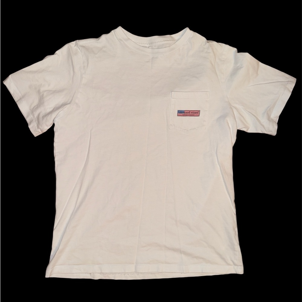 Vineyard Vines White Short Sleeve Tee